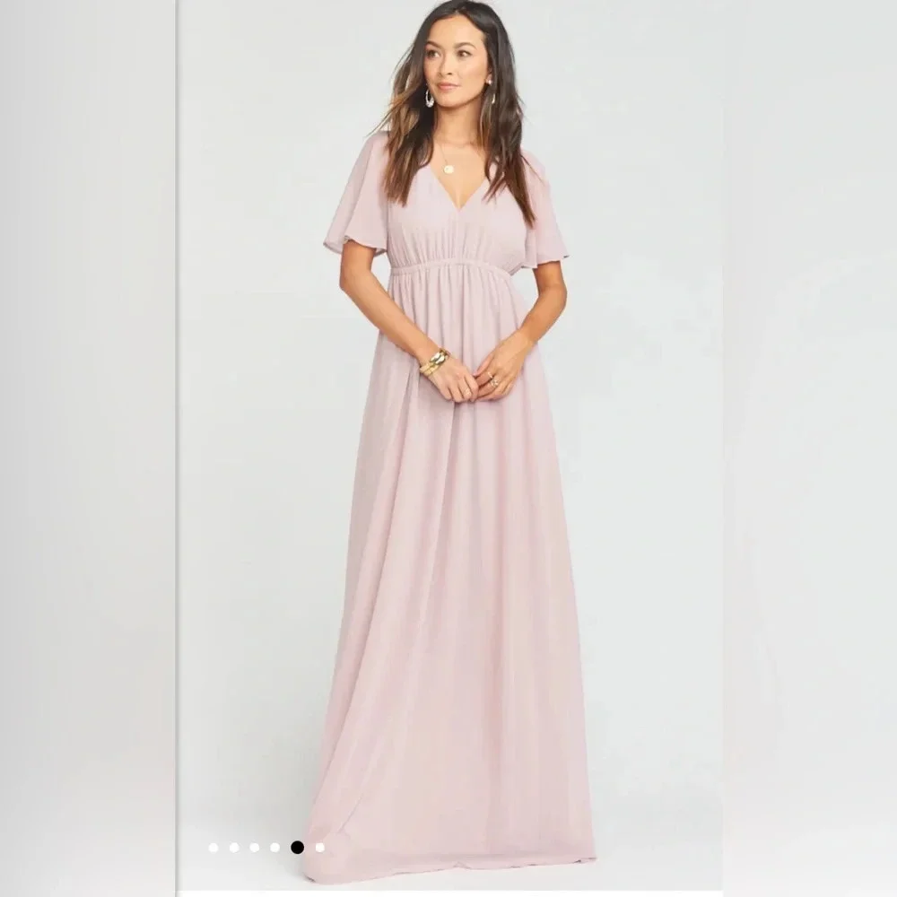 Show Me Your MuMu Emily Empire Maxi Dress - Picture 4 of 9